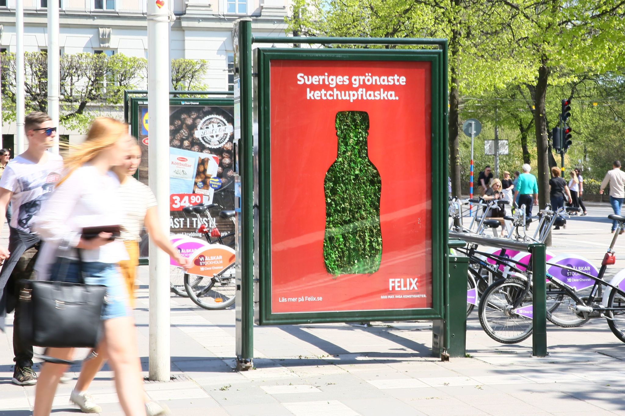 Felix - Sweden's greenest ketchup bottle.